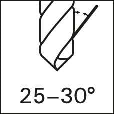 Sada spirálových vrtáků DIN338 HSS-Co5 vybrušovaný typ N 1-10,5mm FORTIS