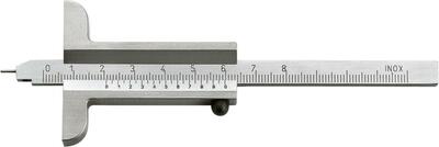 Posuvný hloubkoměr měřicí kolík 80mm 1/50 FORTIS