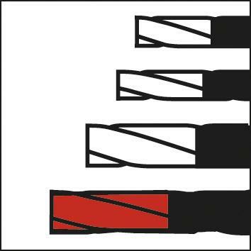 Stopková fréza tvrdokov TiALN stopka HB 8 ER 1,5 FORMAT GT