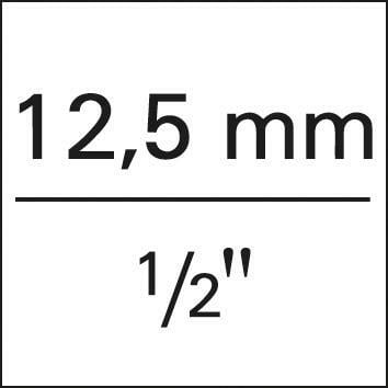 Nástrčkový klíč 12-hran 1/2" 3/8"x38mm GEDORE