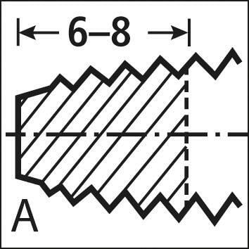 Sada ručních závitníků DIN2181 HSS M2,6x0,35 FORMAT