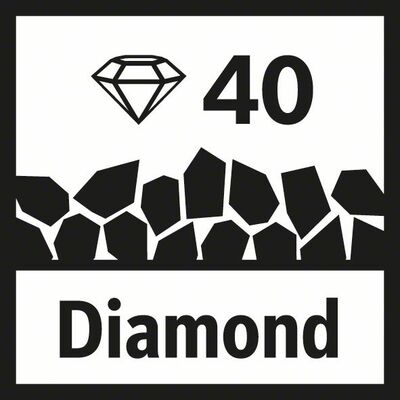 Segmentový pílový list s diamantovými zrnami (Diamant-RIFF), ACZ 85 RD4 85 mm