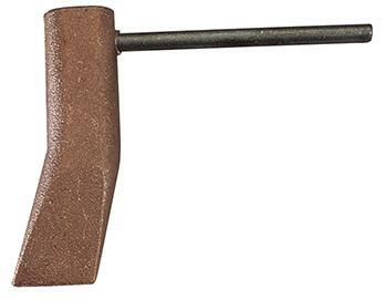 Hrot měď, kladivový železný kolík, rovný pro držadlo na tlakovou nádobu 250g GCE