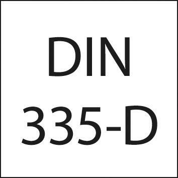 Kuželový záhlubník DIN335 HSS tvar D 90° stopka MK 40mm FORMAT