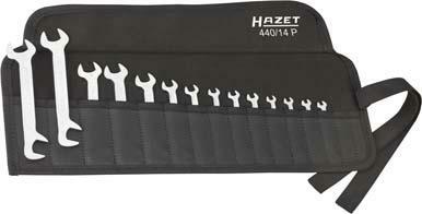 Sada oboustranné vidlicové klíče malé 3,2-14mm 14 ks. HAZET