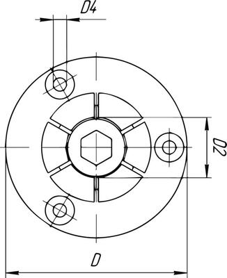 Upínací trn PA M16x42,00mm MITEE-BITE