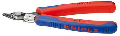 Boční štípací kleště pro elektroniku Super Knips tvar 4 125mm KNIPEX