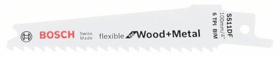 Pílový list do chvostovej píly S 511 DF Flexible for Wood and Metal