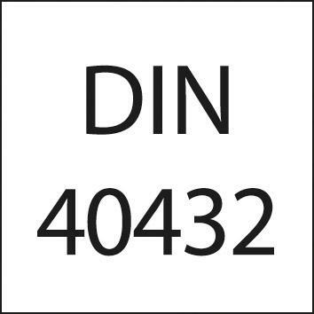 Strojní závitník DIN40432 HSS-Co5 tvar C PG 9 FORMAT