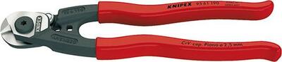Nůžky na drátěná lana plastové návleky 190mm KNIPEX