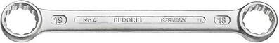 Oboustranný očkový klíč DIN837B 41x46mm GEDORE