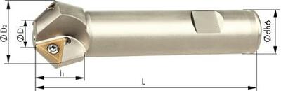 Záhlubník pro zápustný šroub Z2 D19/34mm