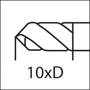 Spirálový vrták DIN341 HSS vybrušovaný typ N stopka MK 15mm FORMAT