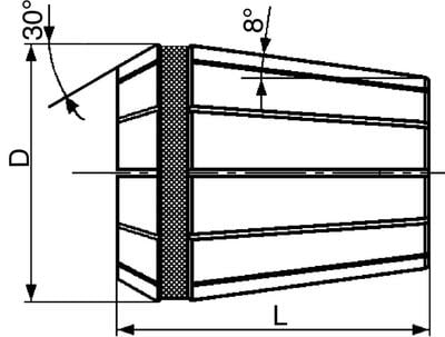 Kleština DIN6499B HP16 7,0mm FAHRION