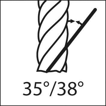 Ratio fréza SL krátká DIN6527 tvrdokov FIRE Z4 12mm GÜHRING