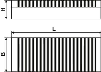 Magnetická upínací deska permanentní magnety PMNM 3515 FLAIG