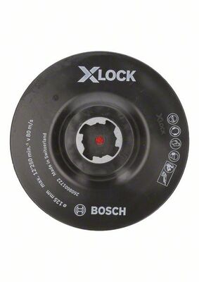 Pomocná podložka X-LOCK so suchým zipsom, 125 mm 125 mm, 12 250 ot./min.