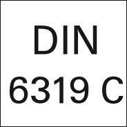 Kuličková podložka DIN6319C M24 FORMAT