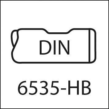 Hrubovací fréza dlouhá DIN6527 tvrdokov TiALN typ HR stopka HB 20mm FORMAT stopka HB