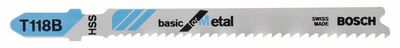 Pílový list do priamočiarych píl T 118 B Basic for Metal