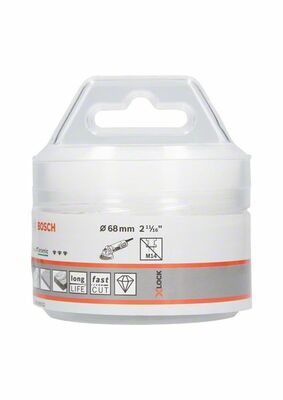 Diamantová korunka X-LOCK Best for Ceramic Dry Speed 68 x 35 68 x 35 mm