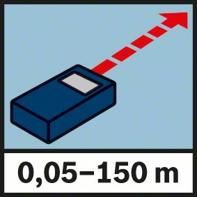 Laserový merač vzdialeností GLM 150