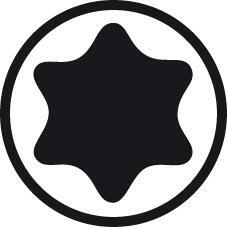 Inbusový klíč titanově stříbrný T45x mm Wiha