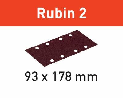 Brúsny pruh STF 93X178/8 P150 RU2/50 Rubin 2