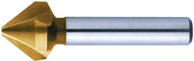 Kuželový výstružník HSS TiN válcová stopka 75° 6,3mm FORMAT