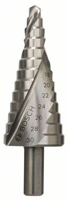 Stupňovitý vrták HSS 6 - 30 mm, 10,0 mm, 93,5 mm
