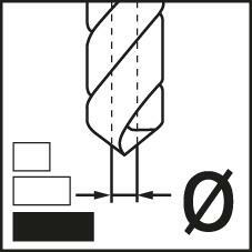 Spirálový vrták SL dílenská norma tvrdokov FIRE stopka 6537-HE 3xD 5,90mm GÜHRING
