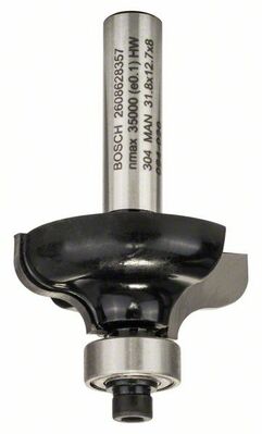 Profilová fréza G 8 mm, R1 4,8 mm, D 31,8 mm, L 12,4 mm, G 54 mm