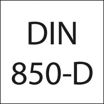 Fréza na úzké drážky krátká DIN850 HSSCo8 TiALN typ N tvar D 19,5x5mm FORMAT