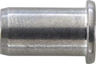 Matice na trhací nýty, ocel pozinkovaná, plochá kulatá hlava M6x9x15,5mm GESIPA