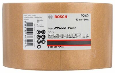 Zvitok brúsneho papiera C470 93 mm x 50 m, 240