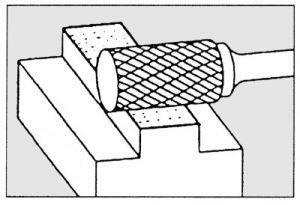 Technická fréza, tvrdokov, válcová 1020 5 6mm 10x20mm Pferd