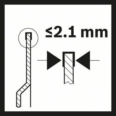 Segmentový pílový list s karbidovými zrnami (Carbide-RIFF), MATI 68 MT4 68 x 30 mm