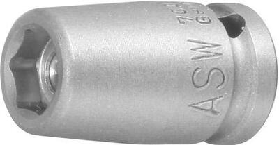 Za tepla kovaný nástrčkový klíč s magnetem 1/4" 8mm ASW