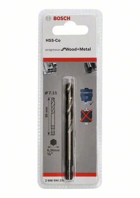 Strediaci vrták Plus HSS-Co Ø 7,15x85 mm