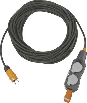 Prodlužovací kabel, 4 zásvuky IP54 H07RN-F3G1,5 25m Brennenstuhl