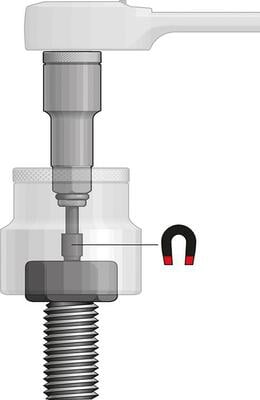 Nástavec přídržný magnet 3/8" 65mm GEDORE