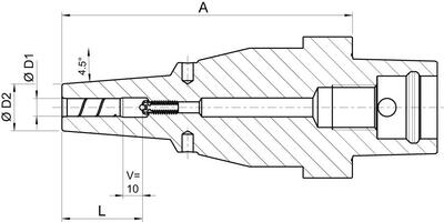 Smrstovacka Capto C6 20,0x 70mm Haimer