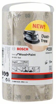 Brúsivo vo zvitku 115 mm, 5 m, 220