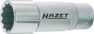 Nástrčkový klíč dlouhý, 12-hran 1/2" 24x mm HAZET