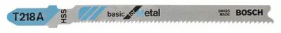 Pílový list do priamočiarych píl T 218 A Basic for Metal