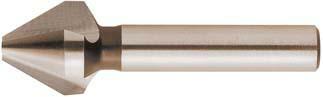 Kuželový záhlubník DIN334 HSS tvar C 60° válcová stopka 40,0mm FORMAT