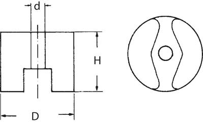 Válečkový magnet 25,4x15,9mm FORTIS