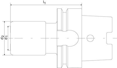 Závitové rychlovýměnné sklíčidlo HSK-A63 M6-20 FORMAT EX