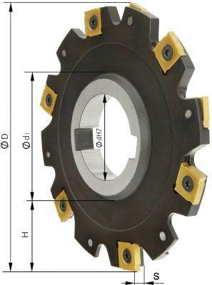 Kotoučová fréza bez nákružku Z16 D 200 x14 mm
