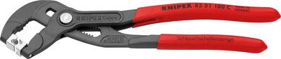 Kleště na hadicovou sponu, Hadicové spony typ CLIC plastové návleky 180mm KNIPEX